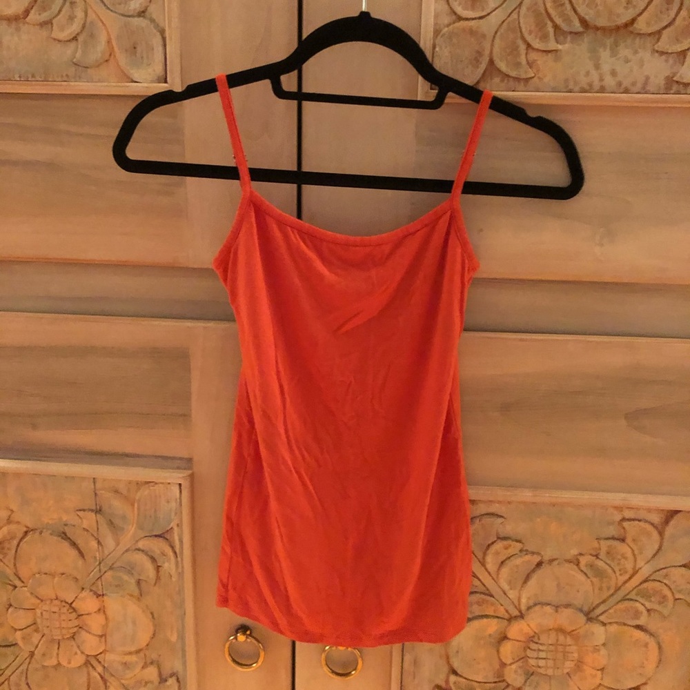 Orange Tank Top